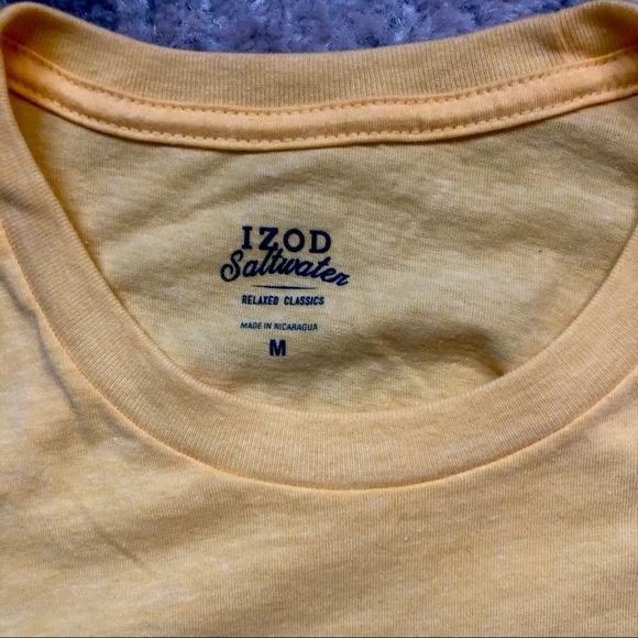 IZOD Bait and Tackle graphic T-shirt NWOT - Picture 3 of 3